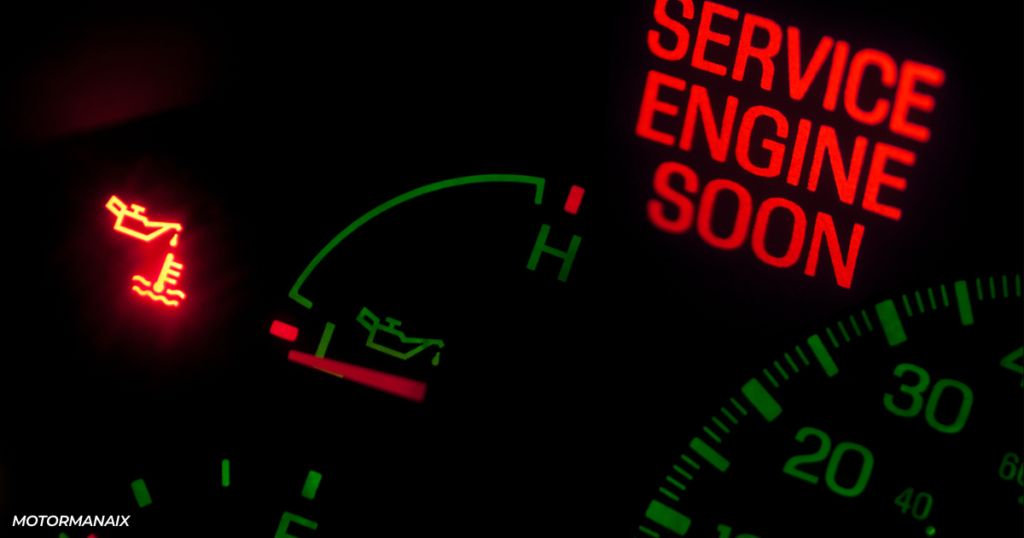 When does the check engine light turn on